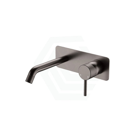 M#1(Gunmetal Grey) Fienza Axle 160/200Mm Outlet Gun Metal Basin/Bath Wall Mixer Dress Kit Only Soft