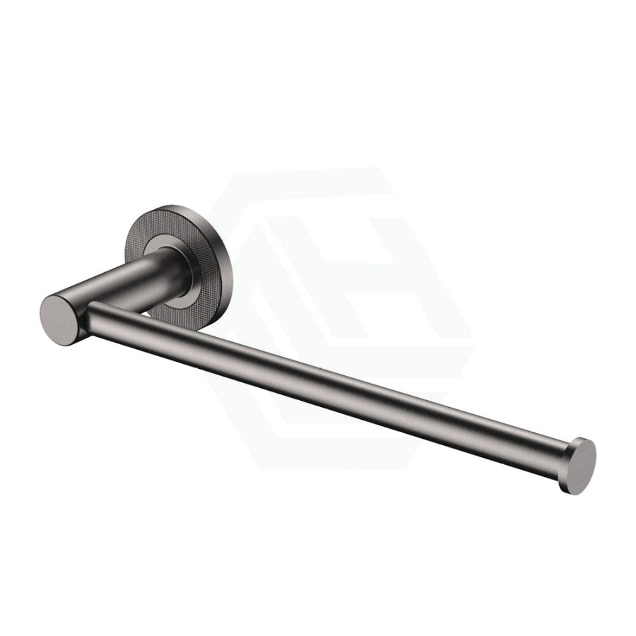 Fienza Axle Hand Towel Rail/Roll Holder, Gun Metal