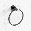 M#1(Gunmetal Grey) Fienza Axle Hand Towel Ring Gun Metal Gunmetal Grey Holders