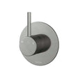 M#1(Gunmetal Grey) Fienza Kaya 100Mm Wall Mixer Gunmetal Grey For Shower And Bathtub Mixers