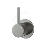 M#1(Gunmetal Grey) Fienza Kaya 65Mm Wall Mixer Gunmetal Grey For Shower And Bathtub Mixers