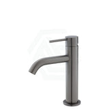 M#1(Gunmetal Grey) Fienza Kaya Curved Basin Mixer Multi-Colour Gunmetal Grey Short Mixers