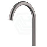 M#1(Gunmetal Grey) Fienza Kaya Gun Metal Floor Mounted Bath Outlet Round Mixers