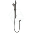 M#1(Gunmetal Grey) Fienza Kaya Gun Metal Shower Rail With Handheld