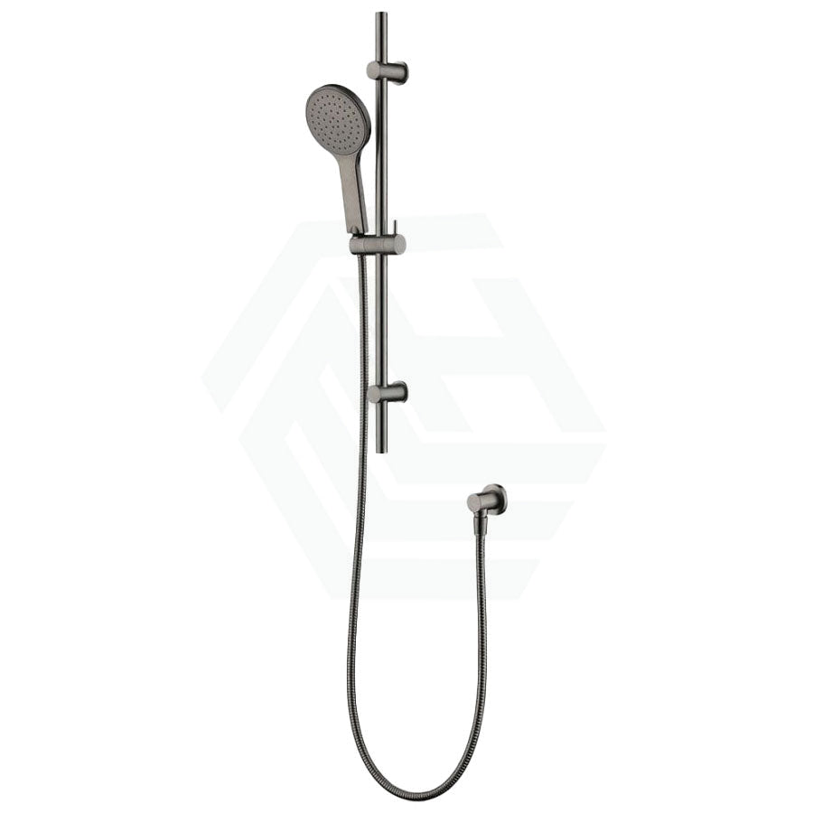 M#1(Gunmetal Grey) Fienza Kaya Gun Metal Shower Rail With Handheld