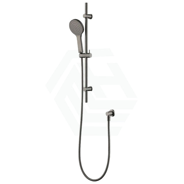 M#1(Gunmetal Grey) Fienza Kaya Gun Metal Shower Rail With Handheld