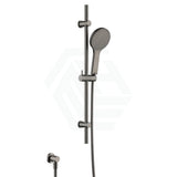 Fienza Kaya Gun Metal Shower Rail with Handheld