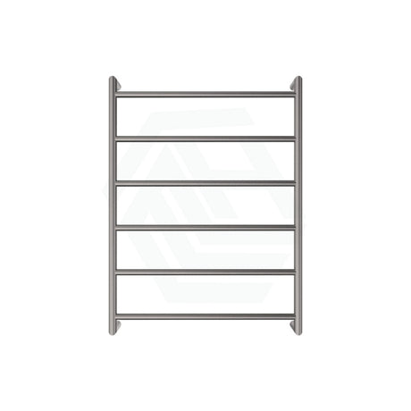 M#1(Gunmetal Grey) Fienza Kaya Heated Towel Rail 600Mm 4/6/9 Bars 6 Rails