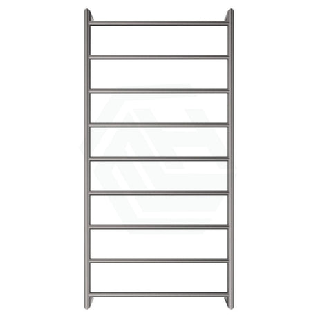 M#1(Gunmetal Grey) Fienza Kaya Heated Towel Rail 600Mm 4/6/9 Bars 9 Rails