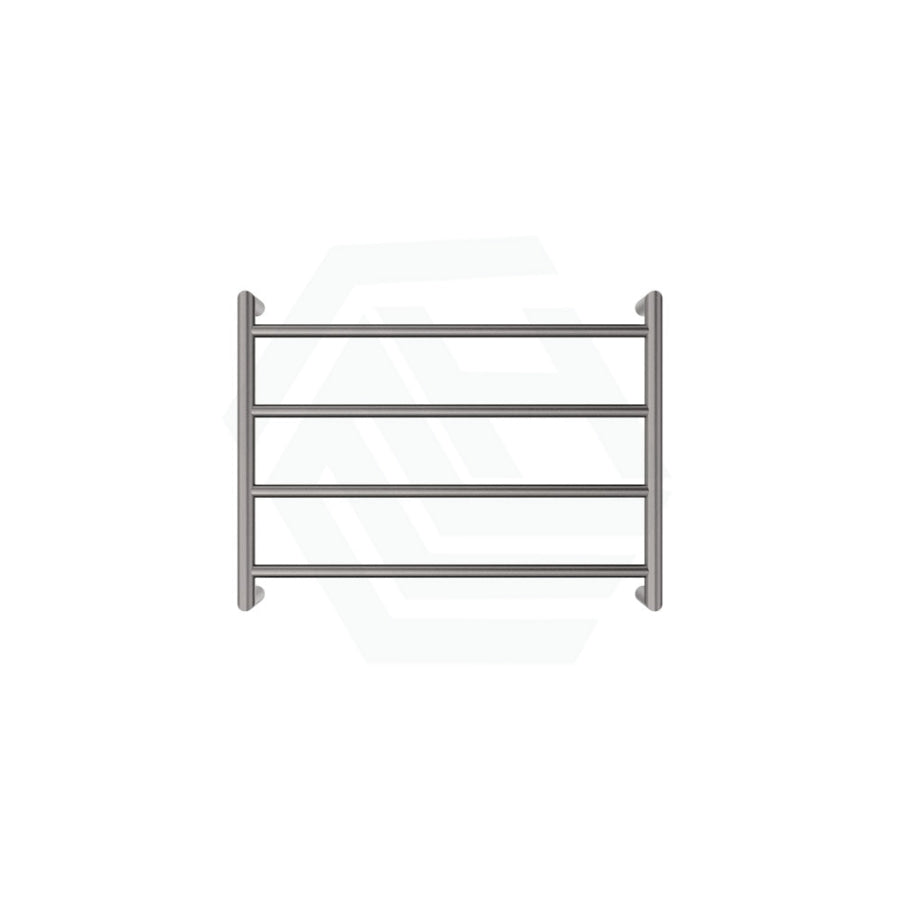 M#1(Gunmetal Grey) Fienza Kaya Heated Towel Rail 600Mm 4/6/9 Bars 4 Rails