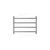 M#1(Gunmetal Grey) Fienza Kaya Heated Towel Rail 600Mm 4/6/9 Bars 4 Rails