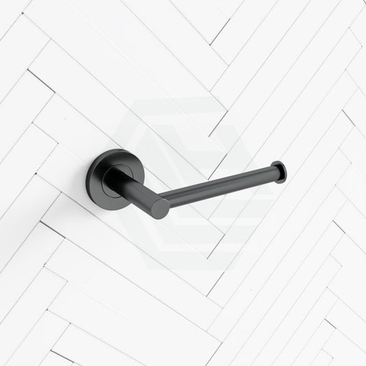 M#1(Gunmetal Grey) Fienza Kaya Roll Holder Gun Metal Gunmetal Grey Toilet Paper Holders