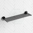 M#1(Gunmetal Grey) Fienza Kaya Shower Shelf Gun Metal Back To Wall Bathroom Shelves