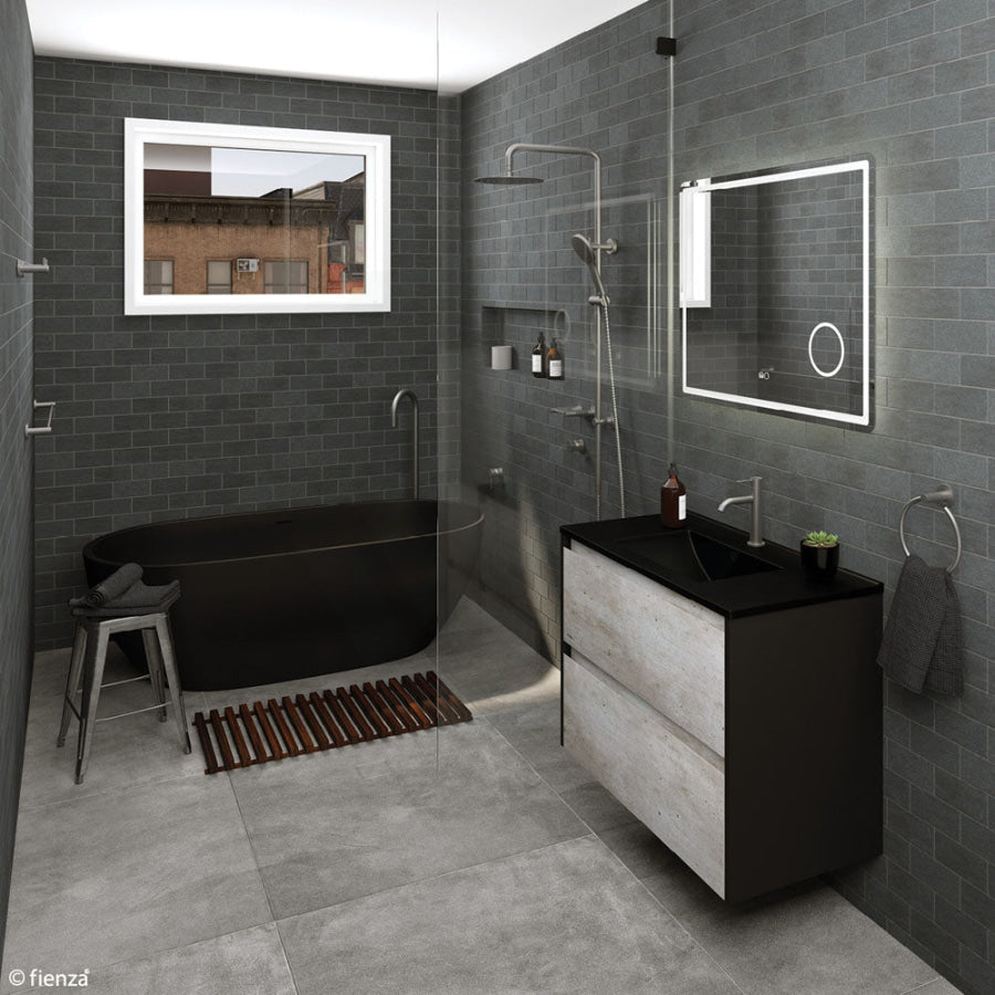 Fienza Kaya Shower Shelf Gun Metal