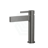 M#1(Gunmetal Grey) Fienza Sansa Basin Mixer Gun Metal Gunmetal Grey Short Mixers