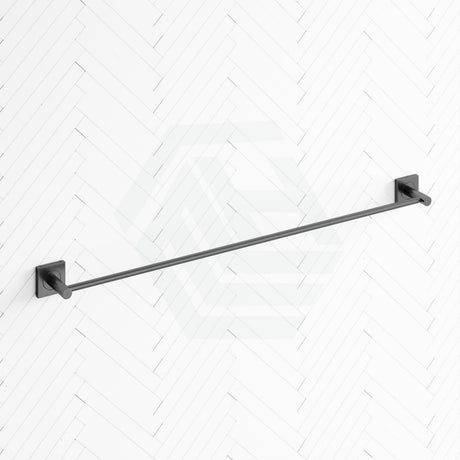 M#1(Gunmetal Grey) Fienza Sansa Gun Metal 900Mm Single Towel Rail Gunmetal Grey Rails