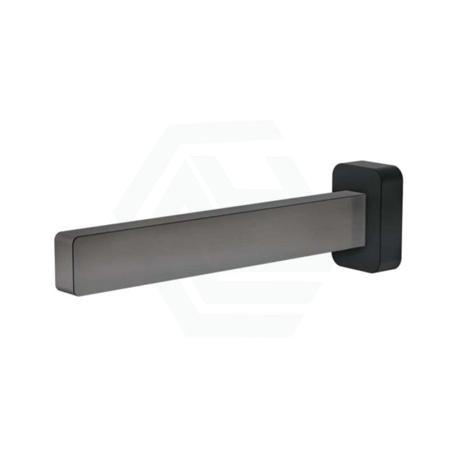 M#1(Gunmetal Grey) Fienza Sansa Gun Metal Bath Outlet Brass Fn-229115Gmb Gunmetal Grey Wall Spouts