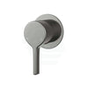 M#1(Gunmetal Grey) Fienza Sansa Wall Mixer Gun Metal Small Round Plate Gunmetal Grey Mixers