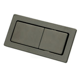 M#1(Gunmetal Grey) Fienza Rectangular Toilet Flush Button Plate for Back To Wall Toilet Suite