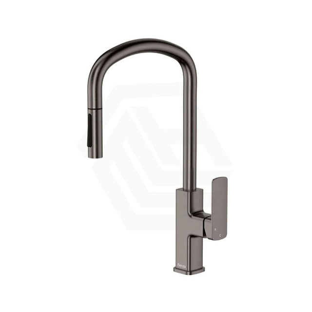 M#1(Gunmetal Grey) Fienza Tono Brass 360 Swivel Pull Out Kitchen Sink Mixer Tap Mixers