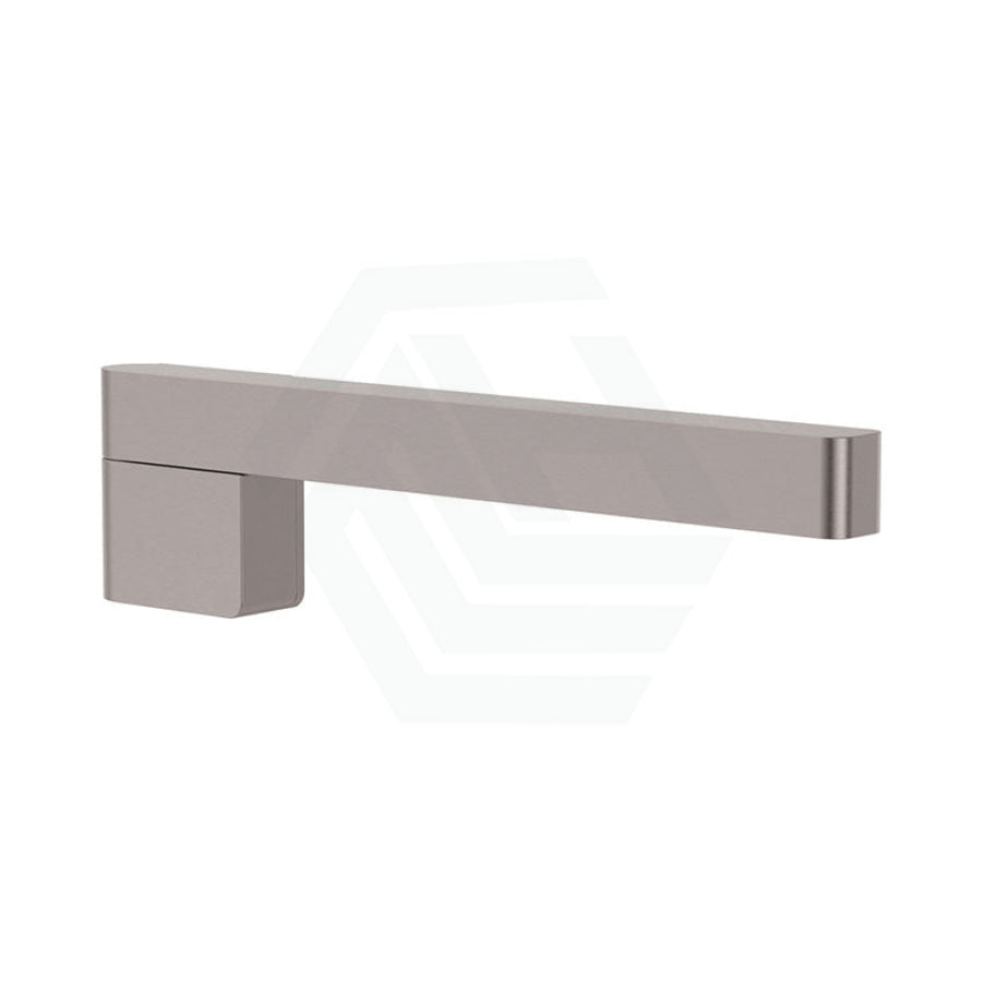 M#1(Gunmetal Grey) Fienza Tono Swivel Bath Outlet Gunmetal Grey Wall Spouts