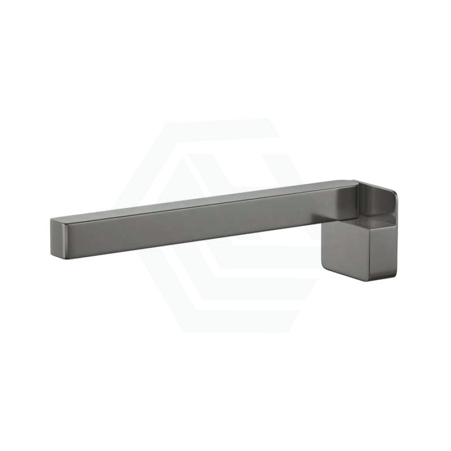 M#1(Gunmetal Grey) Fienza Tono Swivel Bath Outlet Gunmetal Grey Wall Spouts