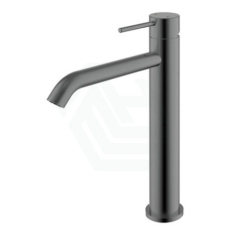 M#3(Gunmetal Grey) Ikon Hali Pin Lever Solid Brass Gunmetal Tall Basin Mixer Tap For Vanity And Sink