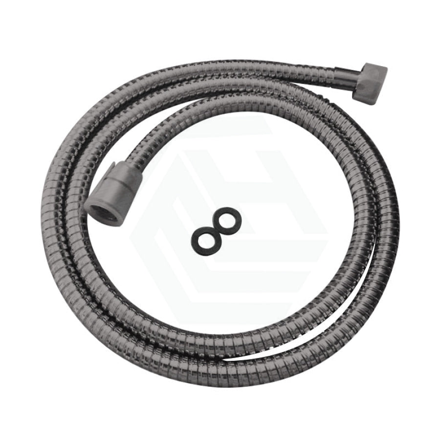 Shower Hose Flexible Stainless Steel Gunmetal Grey