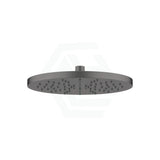 M#1(Gunmetal Grey) Norico 250Mm 10 Inch Solid Brass Brushed Gunmetal Grey Round Rainfall Shower Head