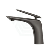 M#1(Gunmetal Grey) Norico Bellino Brushed Gunmetal Grey Solid Brass Mixer Tap For Basins Short Basin