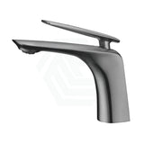 M#1(Gunmetal Grey) Norico Bellino Brushed Gunmetal Grey Solid Brass Mixer Tap For Basins Short Basin