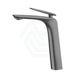 M#1(Gunmetal Grey) Norico Bellino Brushed Gunmetal Grey Solid Brass Tall Mixer For Basins Basin