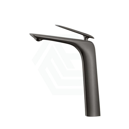 M#1(Gunmetal Grey) Norico Bellino Brushed Gunmetal Grey Solid Brass Tall Mixer For Basins Basin