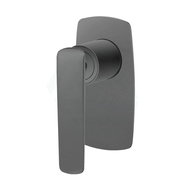 Bellino Brass Shower Wall Mixer Gunmetal Grey