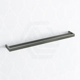 Norico Cavallo 600/800Mm Square Gunmetal Grey Double Towel Rail Stainless Steel 304 Bathroom