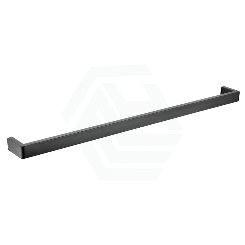 Norico Cavallo 600/800Mm Square Gunmetal Grey Single Towel Rail Stainless Steel 304 Bathroom