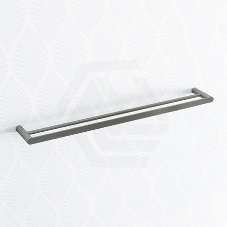 Norico Esperia 600/800Mm Gunmetal Grey Double Towel Rail Stainless Steel 304 Wall Mounted Bathroom