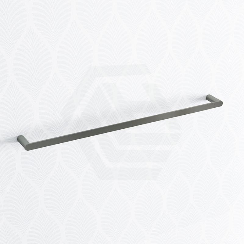 Gunmetal Grey Single Towel Rail 800mm Stainless Steel 304 Wall Mounted AC6501-8GMG