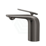 M#1(Gunmetal Grey) Norico Esperia Brushed Gunmetal Grey Solid Brass Mixer Tap For Basins Short