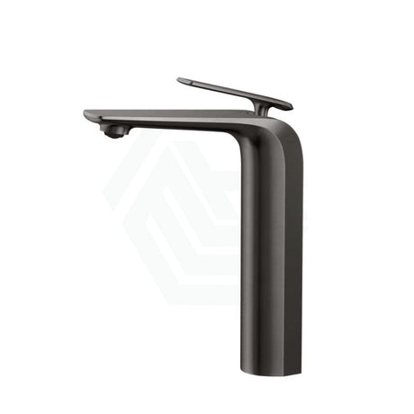 M#1(Gunmetal Grey) Norico Esperia Brushed Gunmetal Grey Solid Brass Tall Basin Mixer Mixers