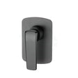 Esperia Brass Shower Wall Mixer Gunmetal Grey