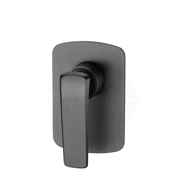 Esperia Brass Shower Wall Mixer Gunmetal Grey