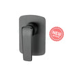 Esperia Brass Shower Wall Mixer Gunmetal Grey