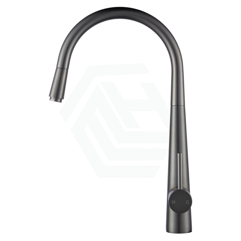 Norico Euro Round Gunmetal Grey 360° Swivel Pull Out Kitchen Sink Mixer Tap Solid Brass Products