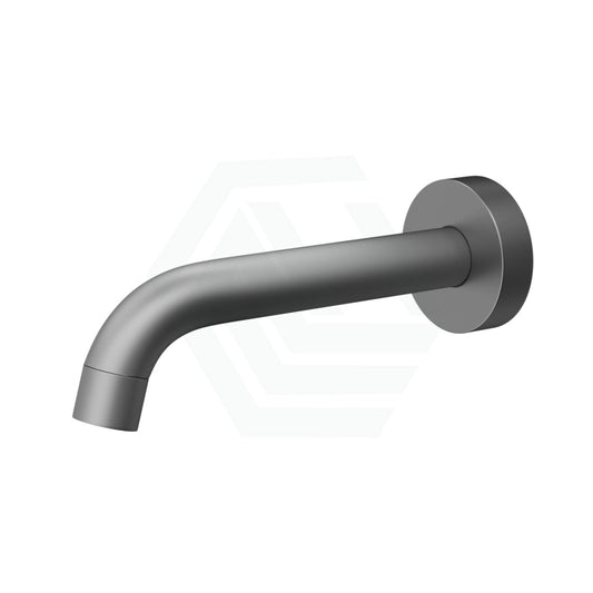 M#1(Gunmetal Grey) Norico Round Brushed Gunmetal Grey Bathtub Spout Wall Water Spouts