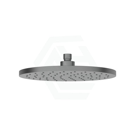 M#1(Gunmetal Grey) Otus 250Mm Round Plastic Overhead Shower Head Gun Metal Gunmetal Grey Heads