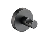 Otus Round Gunmetal Brass Robe Hook Grey Hooks