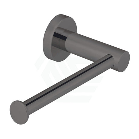 Round Gunmetal Grey Toilet Paper Roll Holder Stainless Steel Wall Mounted Holders