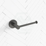 M#1(Gunmetal Grey) Round Gunmetal Grey Toilet Paper Roll Holder Stainless Steel Wall Mounted Holders