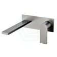 M#1(Gunmetal Grey) Ruki Solid Brass Gunmetal Bathtub/Basin Wall Mixer With Spout Grey Mixers